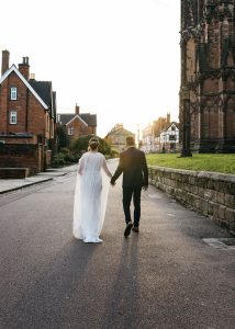 A winter wedding in Lichfield, Staffordshire